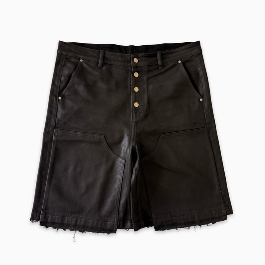 BLACKOUT WAXED JORTS