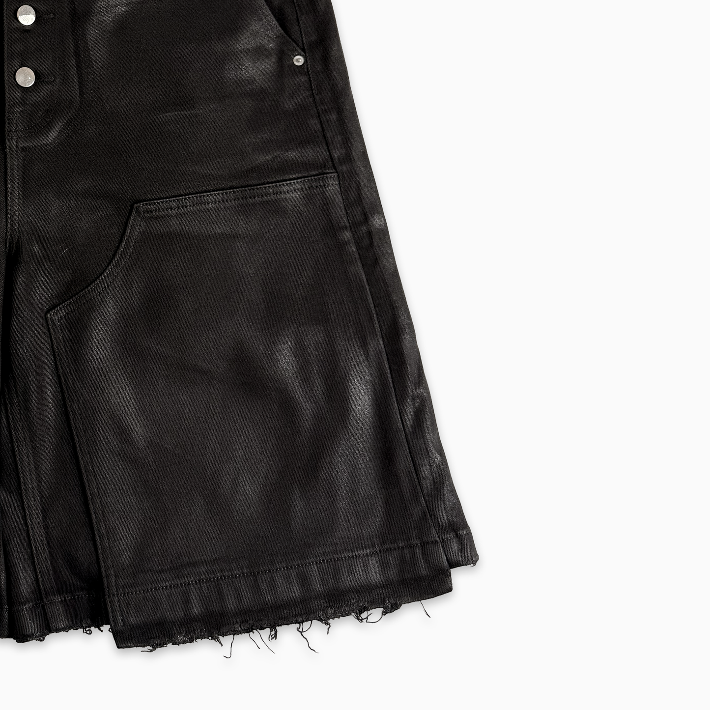 BLACKOUT WAXED JORTS